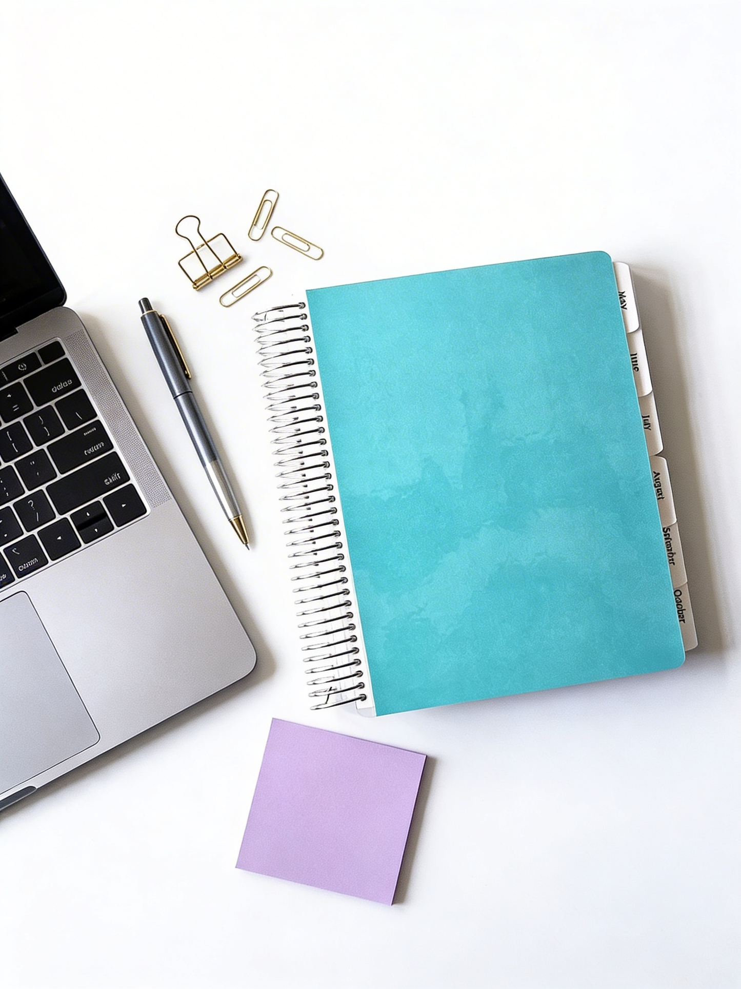Minimalist Planner: Teal