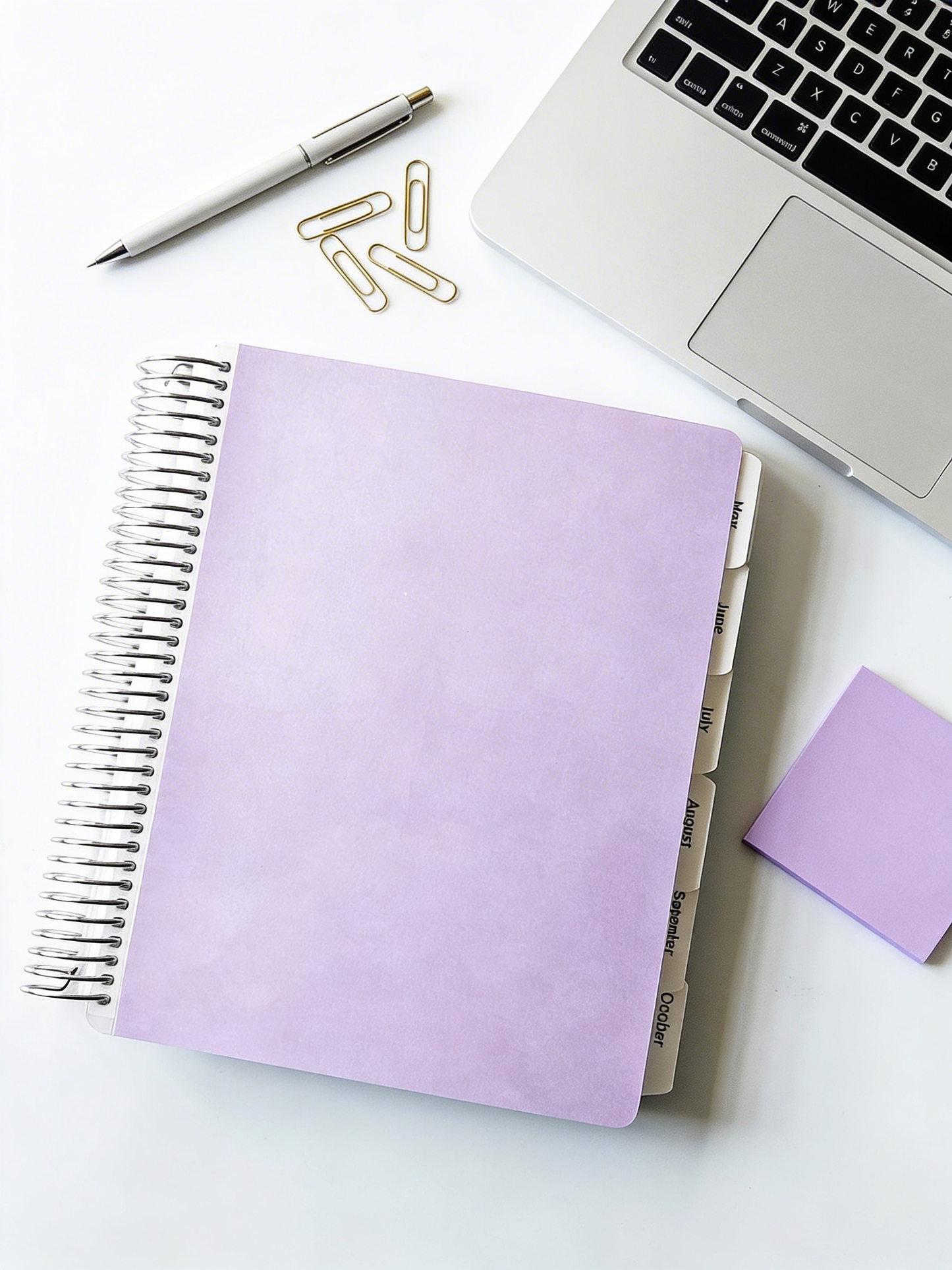 Minimalist Planner: Purple