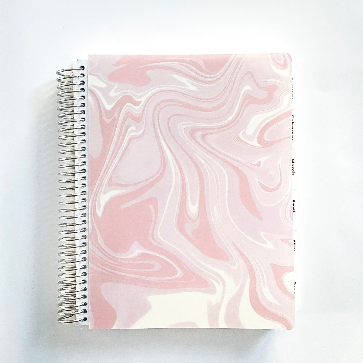 Minimalist Planner: Pink Swirl