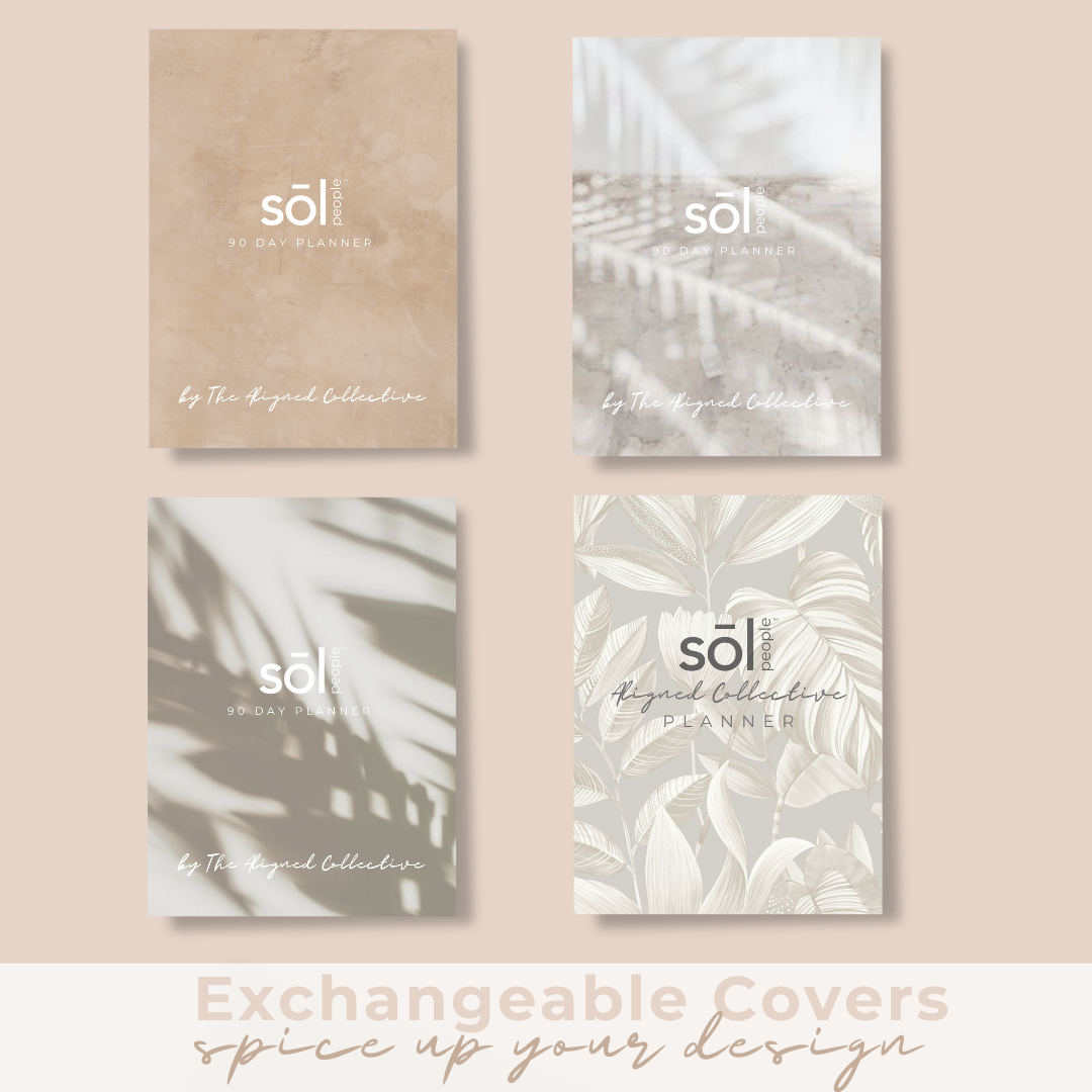 sōl Exchangeable Planner Covers