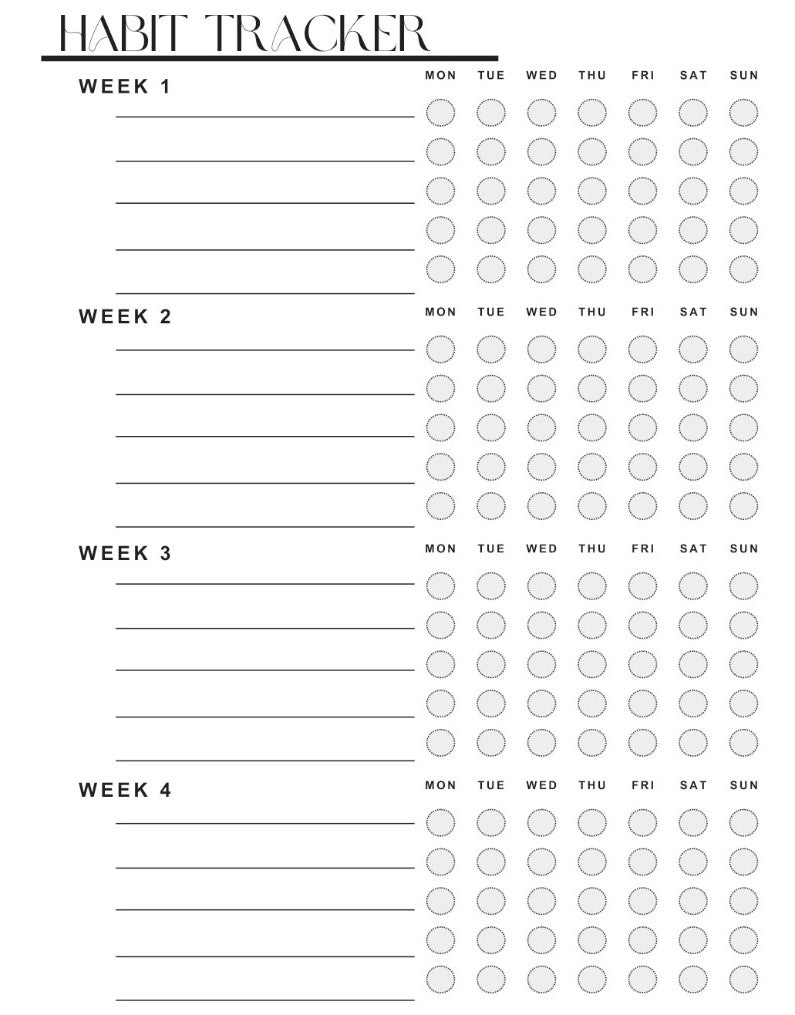 Goal Setting Planner: Black - By When? Planner Co.