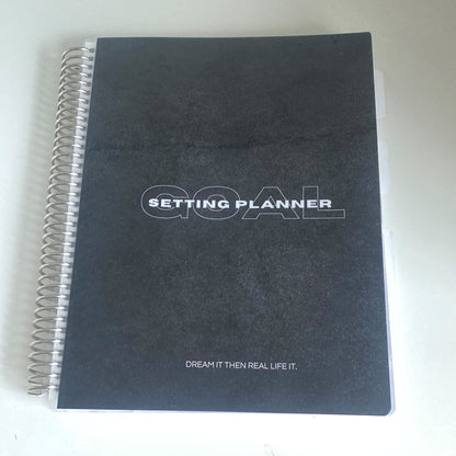 Goal Setting Planner: Black - By When? Planner Co.