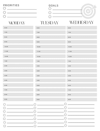 The Daily Focus Planner: Ash - By When? Planner Co.