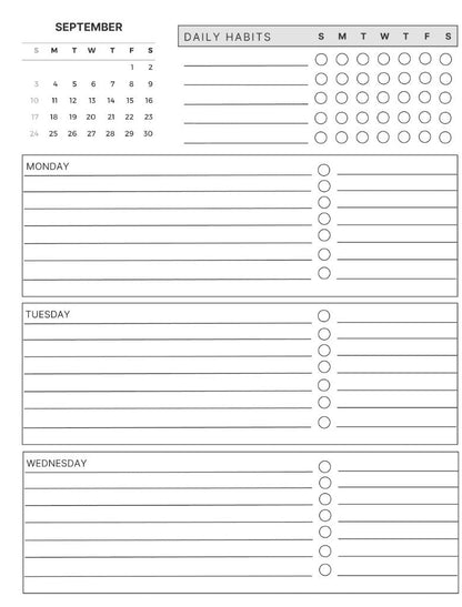 The Daily Focus Planner: Pink Checkered - By When? Planner Co.